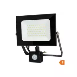 COMMEL Reflektor, LED, 50W Detektor pokreta 4000k 4250lm 30kh C307-259 Crni