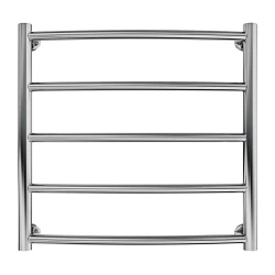 Kupaonski ljestvasti radijator CLASSIC 102W/230V 50x53 cm nerđajući čelik/sjajni hrom