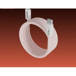 Kabl AVAX CB611P Magnety / USB-C to Lightning / 27W / 1m braided / Pink