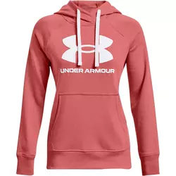 Under Armour RIVAL FLEECE LOGO HOODIE, ženski duks, pink 1356318