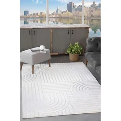 Conceptum Hypnose Tepih 0691B, Pravougaoni, 80 x 500 cm, Bež