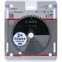 BOSCH List kružne testere za akumulatorske testere 160x20;15.875x1.8;1.3x52T