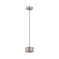 Globo 56964H - LED luster na sajli RAYMOND LED/12W/230V 3000K prečnik 15 cm, mesing