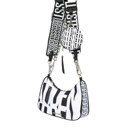 STEVE MADDEN Torba za čez ramo BVISUAL, črna