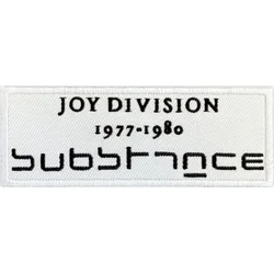 Joy Division Substance Našitek za šivanje 10 x 3,6 cm