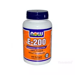 Now Foods Vitamin E-200 100 kapsula