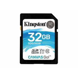 Kingston microSDXC 64GB Class 10 U3 UHS-I 90MB/s-45MB/s SDCG2/64GB + adapter