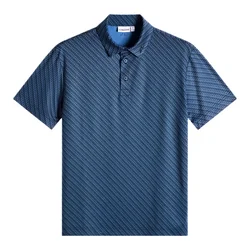 Moška majica J.Lindeberg Tod Print Polo Flight Bridge Navy Fed L