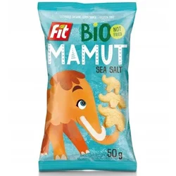 shumee Fit Bio Mamut koruzni čips z morsko soljo 50 g