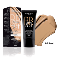 Deborah Milano 5 in 1 BB krema 5 u 1 SPF 20 nijansa 03 Sand 30 ml