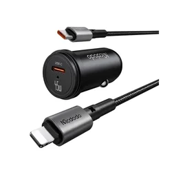MCDODO CC-7495 SET AUTO PUNJAČ 45W USB-C + KABL 36W TIP-C NA LIGHTNING DUŽINA 1,2m
