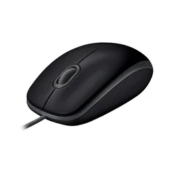 LOGITECH B110 Corded Mouse - SILENT - BLACK - USB - B2B
