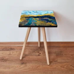 Hanah Home Klub sto Shp90, 35x42x35 cm, Šareni
