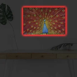 Zidna slika sa LED osvetljenjem 4570DHDACT-161, 45x70 cm