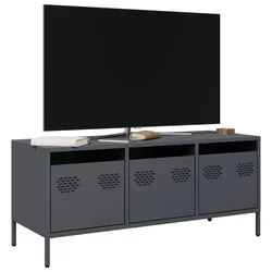 TV ormarić antracit 101,5 x 39 x 43,5 cm hladno valjani čelik