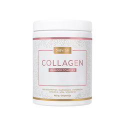BioActive Collagen Complex, malina, 456g, Biovital