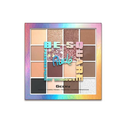Paleta senki za oči - Be Square Pressed Pigments & Shadows - Geeky