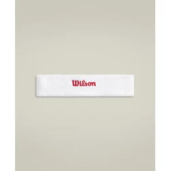 Wilson LOGO HEADBAND, znojnica za zglob, bijela WU00019511