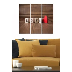 Set slika Wallity MDF140894, 3 dijela