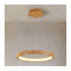 Brilagi - LED drveni luster na sajli UMEA WOOD LED/30W/230V O 40 cm