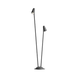 Redo 90711 - LED spoljašnja svetiljka NIVALIS 2xLED/6,9W/230V 110 cm IP65 antracit