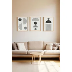 Wallity Slika Ersydata18-70100, 3 dela, 70 x 100 cm