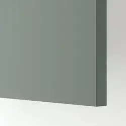 METOD Visoki element-ostava, bela/Nickebo mat sivozelena, 60x60x240 cm