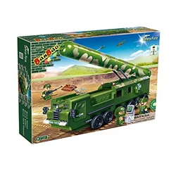 BanBao Kocke Vojni kamion sa raketom, 502 komada