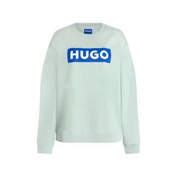 HUGO Majica Classic modra/meta