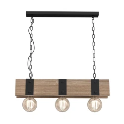Luster na lancu SODER 3xE27/60W/230V