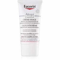 Eucerin Dry Skin Dry Skin Omega krema za lice za suhu i atopičnu kožu (Soothing Face Cream) 50 ml