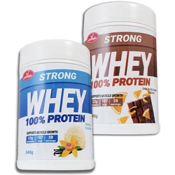 Olympic Protein Strong Whey 100%, Vanila i Čoko-oranž, 840g, 2 komada