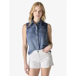 KOROSHI Bluza moder denim
