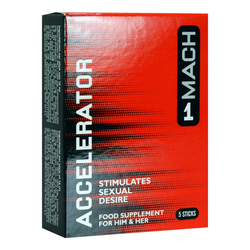 Mach 1 - Accelerator Aphrodisiac For Men - 5 sachets