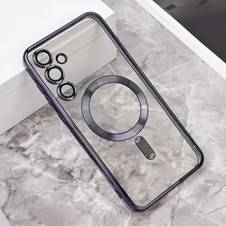 Maska za telefon Magsafe Lux za Samsung A356B Galaxy A35 5G, Crna