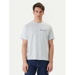 Calvin Klein Jeans Majica LV04RF822G Modra Regular Fit