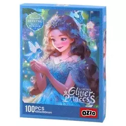 Glitter princess slagalica 100 delova - odaberite motiv ( 882139 )