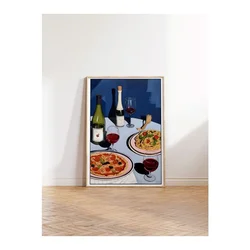 Dekorativna slika u okviru 50 x 70 cm