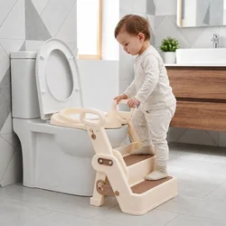 EcoToys Dečiji adapter za WC šolju sa stepenikom i rukohvatima HA-P33-2
