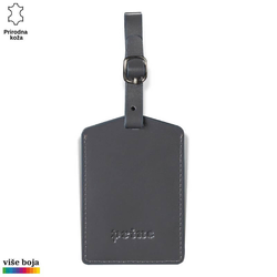 Princ Leather Identifikacije za torbu, Siva