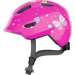 Otroška čelada Abus Smiley 3.0 pink butterfly M