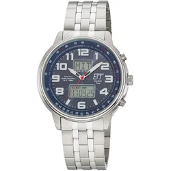 ETT Eco Tech Time EGS-11733-32M Mens Watch Solar Drive Radio-controlled 48mm 10ATM