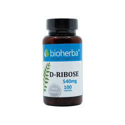 D-riboza 540 mg, 100 kapsula