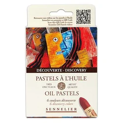 Eli Oljni pasteli Discovery, 6 barv