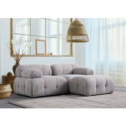 ATELIER DEL SOFA Ugaona garnitura Petite 2 Light Grey