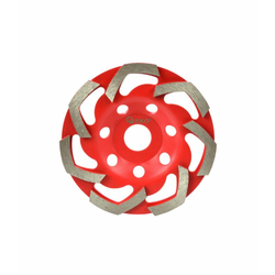 GEKO Diamantna turbo brusilna plošča, 125mm, 5mm