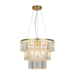 Zuma Line P17127-4-1GD - Luster na sajli TIFANNY 4xE14/40W/230V, zlatna