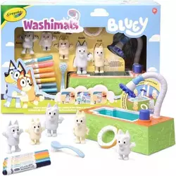 Crayola Washimals: Bluey zabavna igra z bazenom