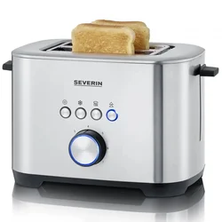 Toaster AT 2620, 26 cm, srebrna, Severin