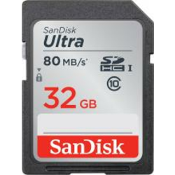 SANDISK SD memorijska kartica ULTRA SDHC CARD CLASS 10, 32GB  SDSDUNC-032G-GN6IN